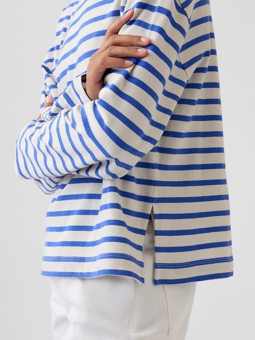 Image number 4 showing, Stripe Boatneck Top