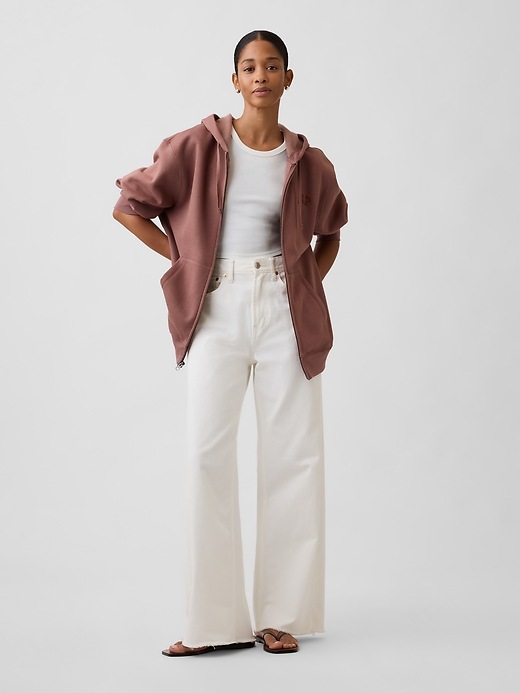 Image number 5 showing, Relaxed Gap Logo Zip Hoodie