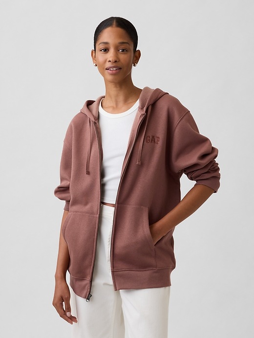 Image number 4 showing, Relaxed Gap Logo Zip Hoodie