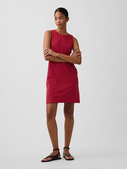 Image number 1 showing, Stripe Mini Tank Dress