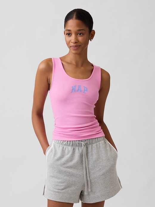 Image number 1 showing, Gap Logo Ribbed Tank Top