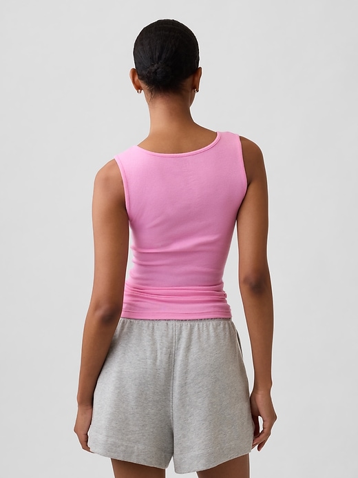 Image number 2 showing, Gap Logo Ribbed Tank Top