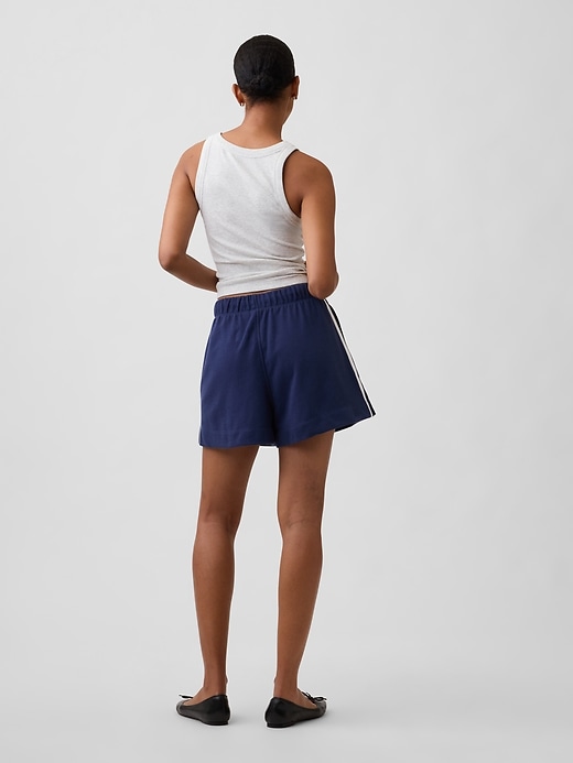 Image number 2 showing, Relaxed Stripe French Terry Shorts