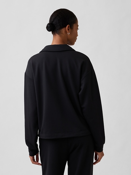 Image number 2 showing, CloudLight Relaxed Polo Sweatshirt