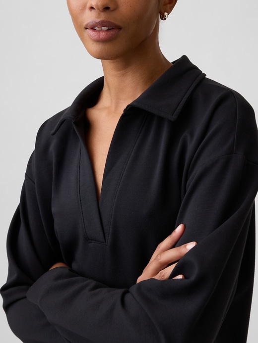 Image number 4 showing, CloudLight Relaxed Polo Sweatshirt