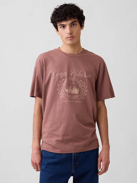 Image number 1 showing, Everyday Soft Relaxed Graphic T-Shirt