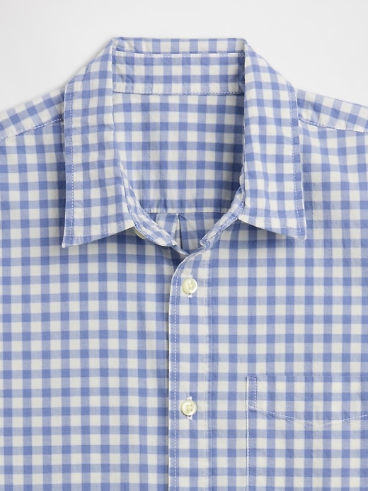 Image number 4 showing, Stretch Poplin Shirt in Standard Fit