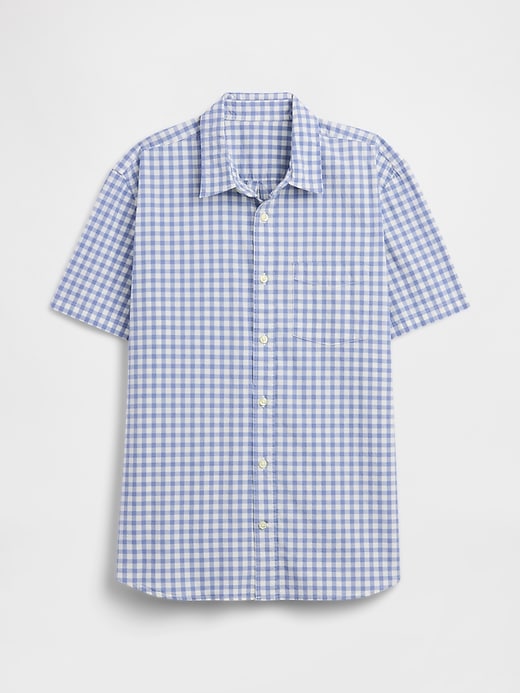 Image number 5 showing, Stretch Poplin Shirt in Standard Fit