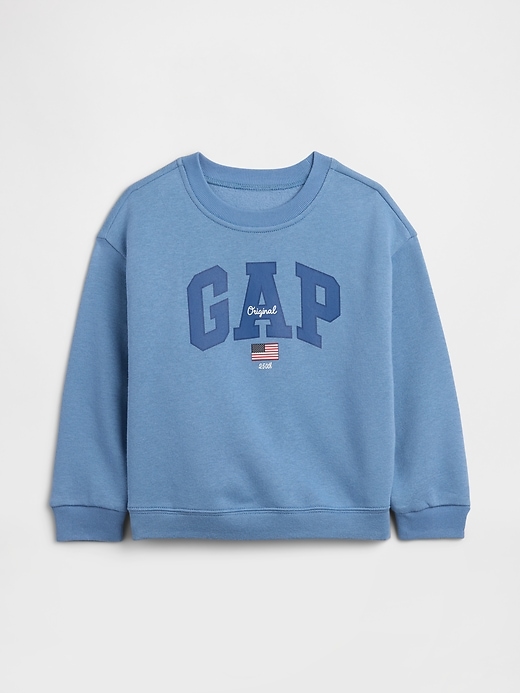 Image number 1 showing, babyGap Relaxed USA Logo Sweatshirt