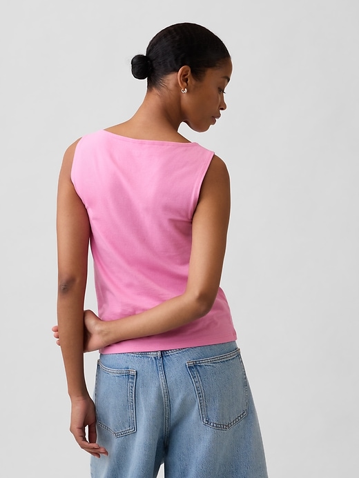 Image number 2 showing, Boatneck Tank Top
