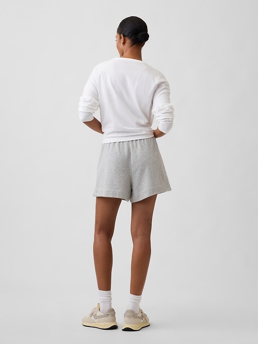 Image number 2 showing, Relaxed Stripe French Terry Shorts