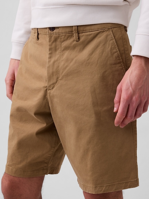 Image number 5 showing, 9" Essential Khaki Shorts