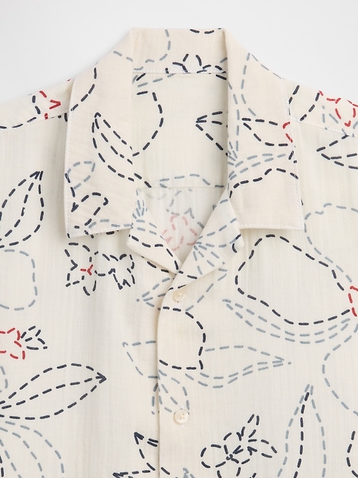 Image number 3 showing, Kids Textured Vacay Shirt