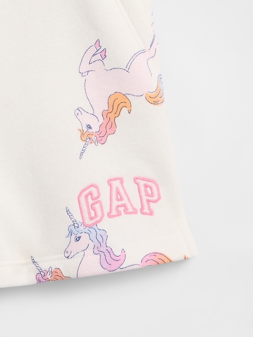 Image number 3 showing, babyGap Print Pull-On Logo Shorts