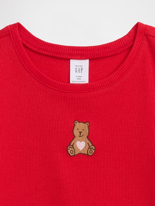 Image number 3 showing, babyGap Ribbed Crewneck T-Shirt