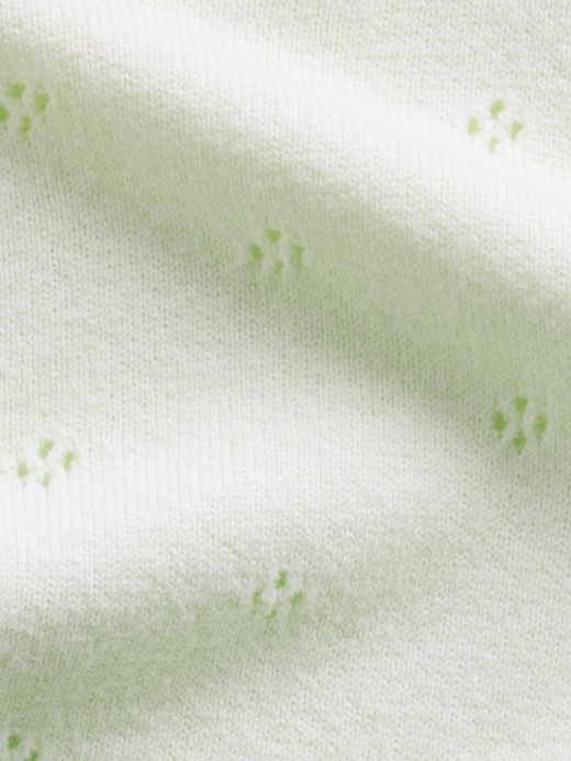 Image number 4 showing, CashSoft Pointelle Cardigan