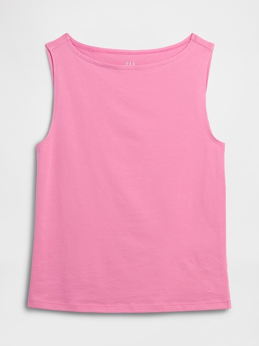 Image number 5 showing, Boatneck Tank Top