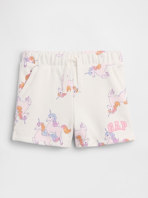 Image number 1 showing, babyGap Print Pull-On Logo Shorts