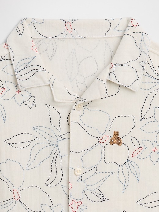 Image number 3 showing, babyGap Brannan Bear Gauze Vacay Shirt