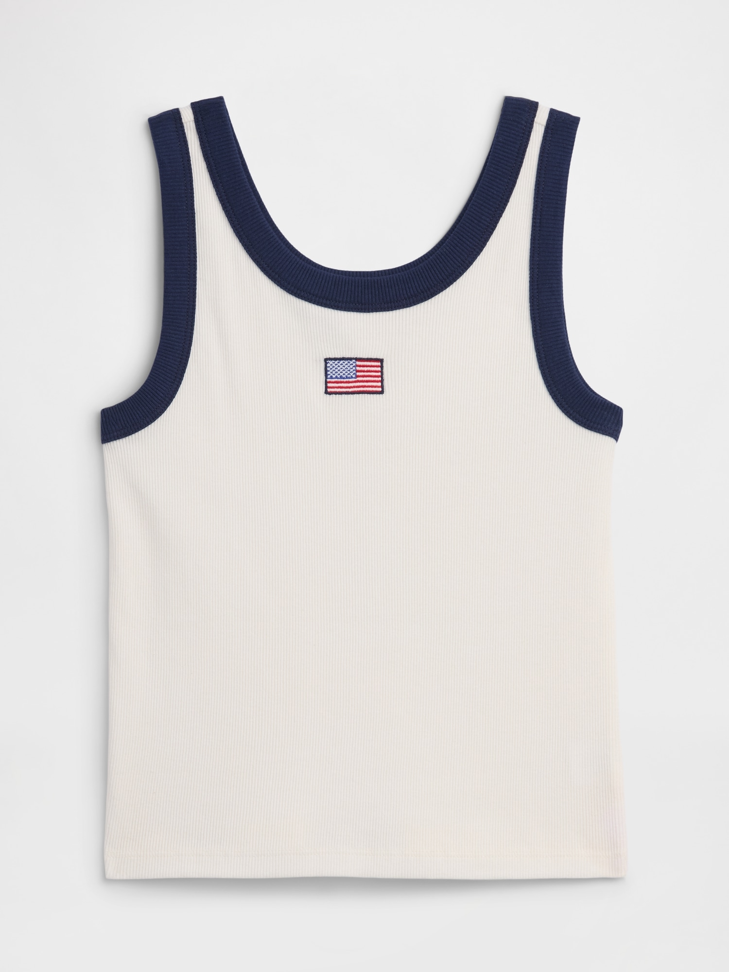 Kids Ribbed Tank Top