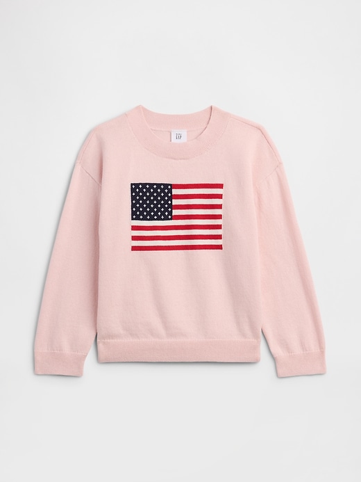 Image number 1 showing, babyGap Americana Crewneck Sweater