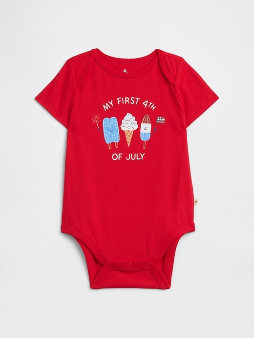 Image number 1 showing, Baby Graphic Bodysuit