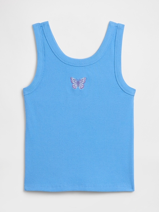 Image number 1 showing, Kids Ribbed Tank Top