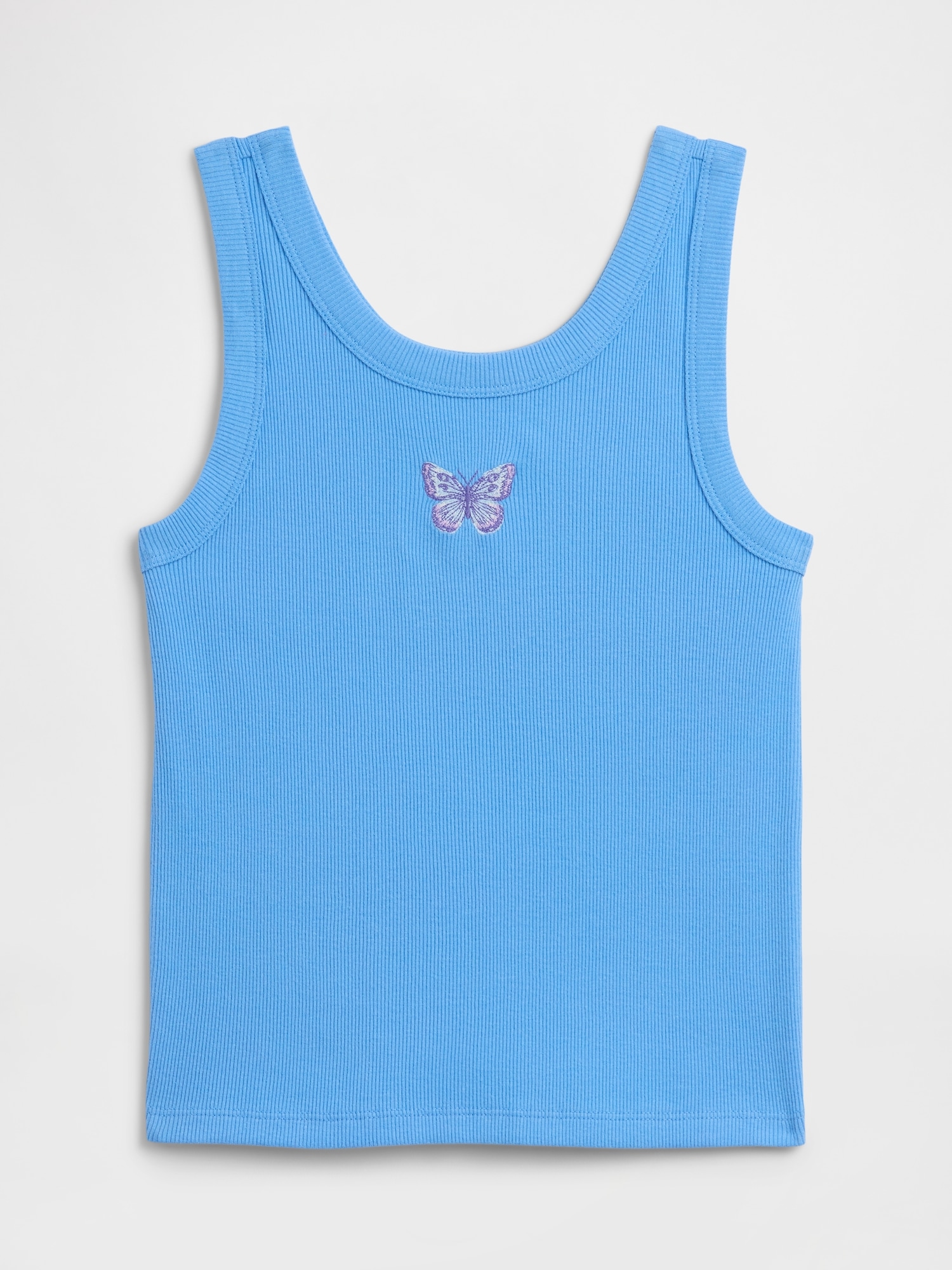 Kids Ribbed Tank Top