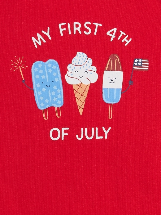 Image number 3 showing, Baby Graphic Bodysuit