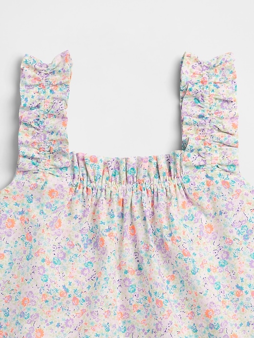 Image number 5 showing, Ruffle Poplin PJ Top