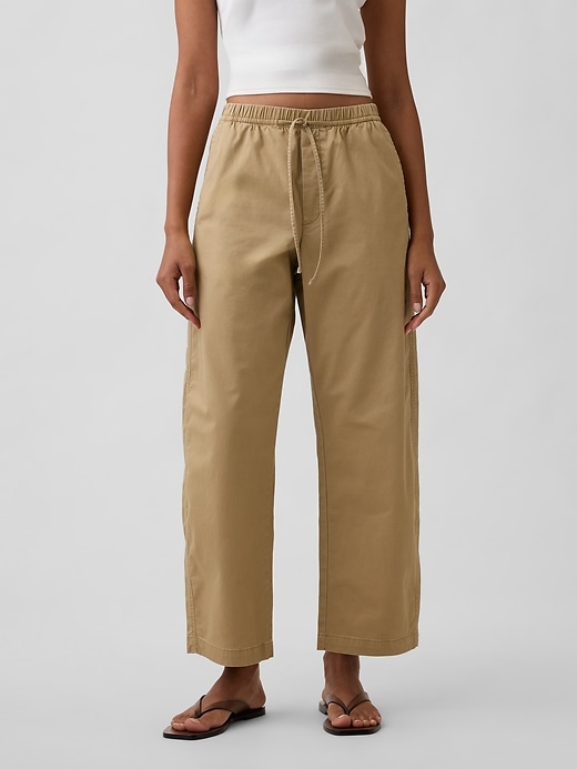 Image number 2 showing, High Rise Easy Barrel Khakis