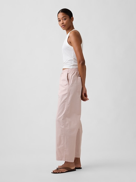 Image number 3 showing, High Rise Easy Barrel Khakis