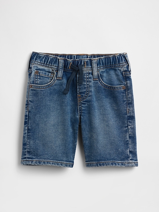 Image number 1 showing, babyGap Pull-On Loose Sweatpant Jean Shorts