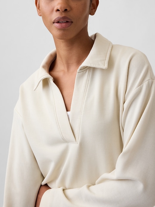 Image number 4 showing, CloudLight Relaxed Polo Sweatshirt