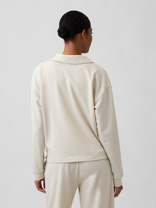 Image number 2 showing, CloudLight Relaxed Polo Sweatshirt