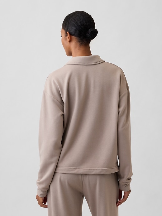 Image number 2 showing, CloudLight Relaxed Polo Sweatshirt