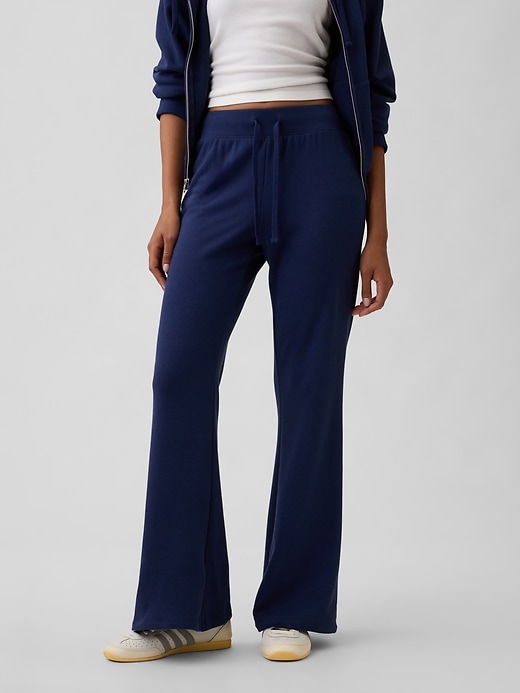 Image number 3 showing, French Terry Bootcut Sweatpants