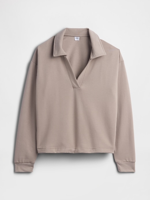 Image number 5 showing, CloudLight Relaxed Polo Sweatshirt