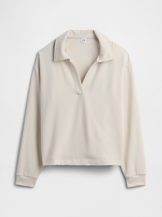 Image number 5 showing, CloudLight Relaxed Polo Sweatshirt