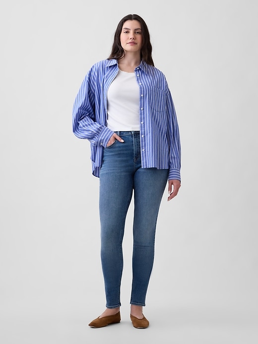 Image number 5 showing, High Rise Universal Skinny Jeans