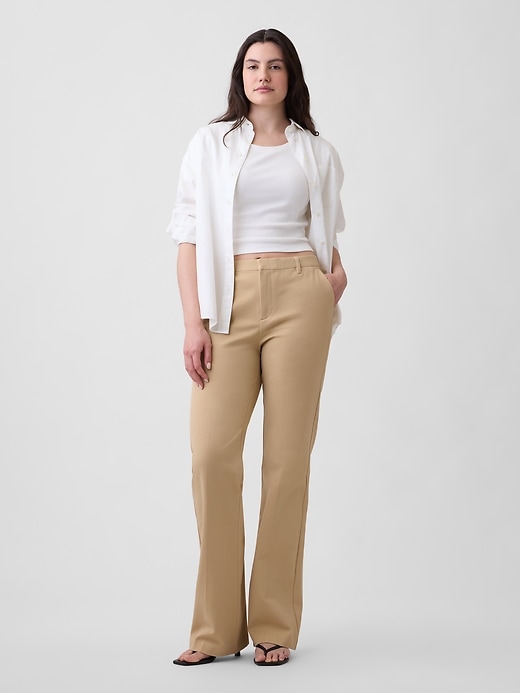 Image number 5 showing, Baby Boot Pants in Bi-Stretch