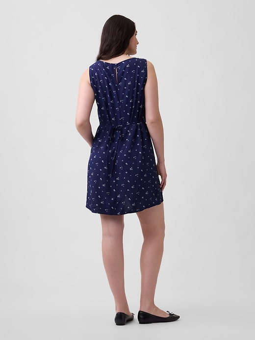 Image number 5 showing, Print Sleeveless Mini Dress