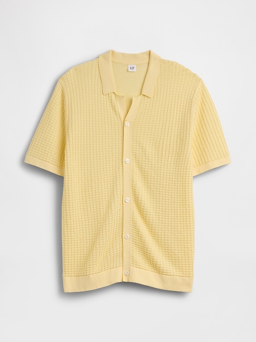 Image number 5 showing, Textured Sweater Vacay Shirt