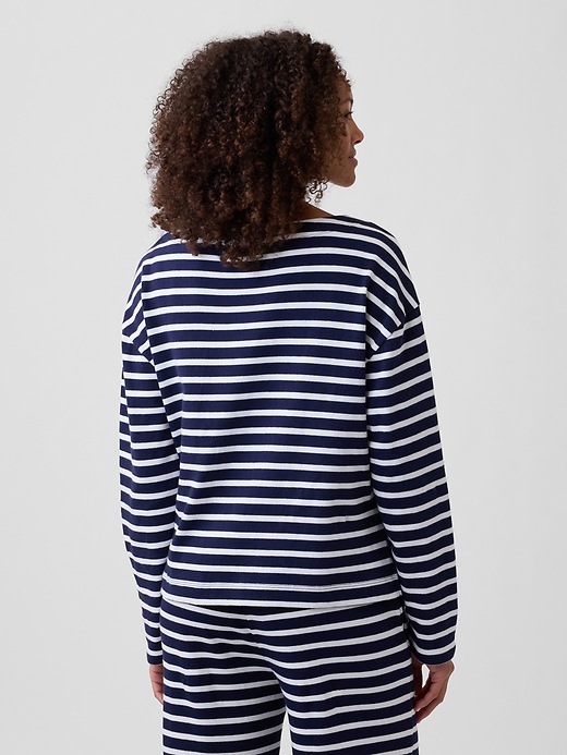 Image number 2 showing, Stripe Boatneck Top