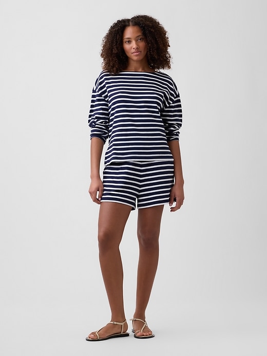 Image number 1 showing, Pull-On Stripe Shorts