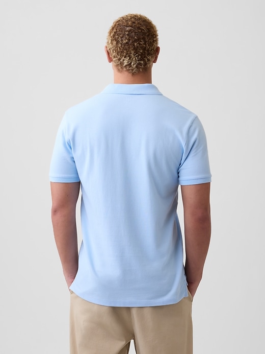Image number 2 showing, Stretch Pique Polo Shirt