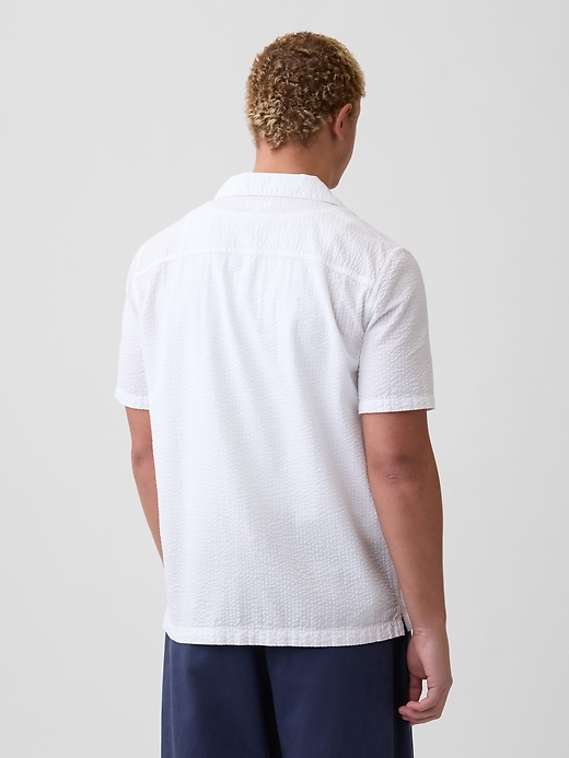 Image number 2 showing, Seersucker Vacay Shirt in Standard Fit