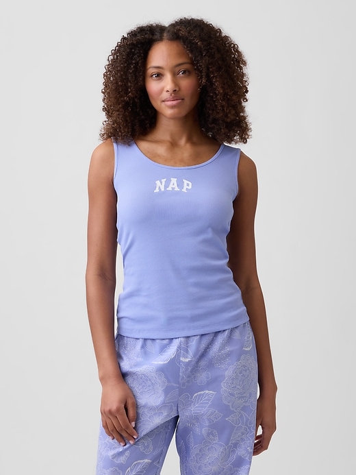 Image number 1 showing, Gap Logo Ribbed Tank Top