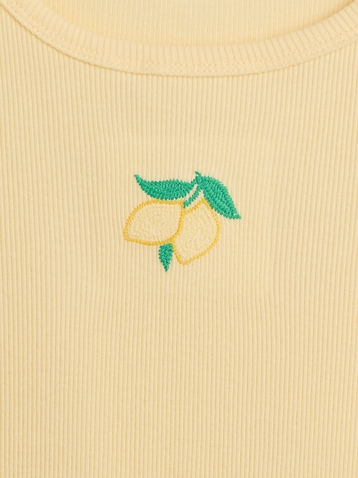 Image number 3 showing, Kids Ribbed Crewneck T-Shirt