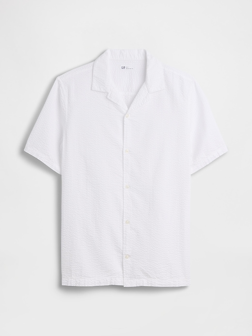 Image number 5 showing, Seersucker Vacay Shirt in Standard Fit